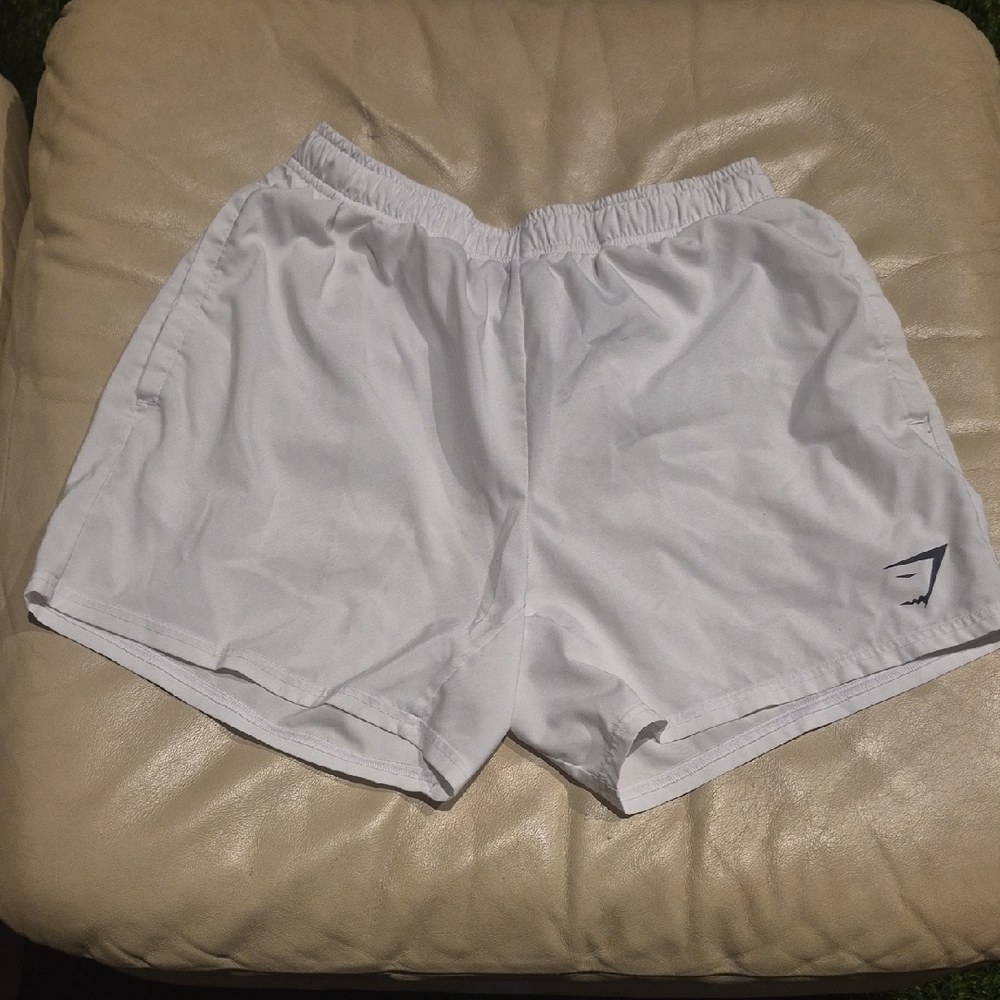 Gymshark White Men's Athletic Shorts